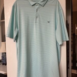 VINEYARD VINES Bradley Sankaty performance polo, moisture wicking.